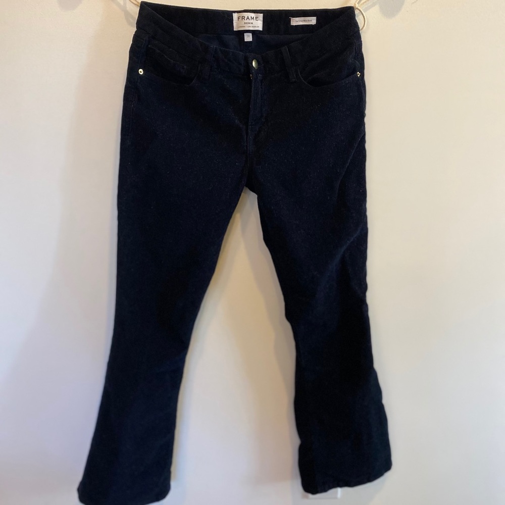 Frame Denim Black Cords